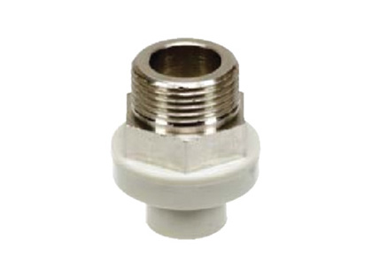 Sanitas Adaptor Union-Male Thread With Metal Insert I