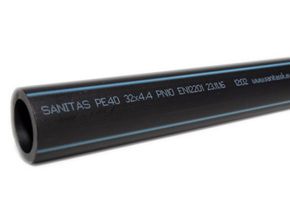 Sanitas LDPE rúry S5 (PN6), S3,2 (PN10)