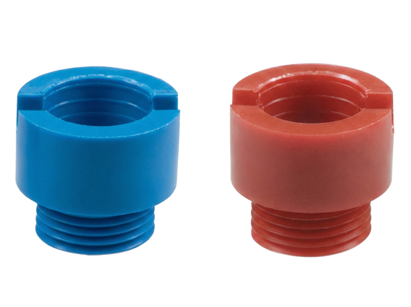 End plug for wall-mounted elbow (short)