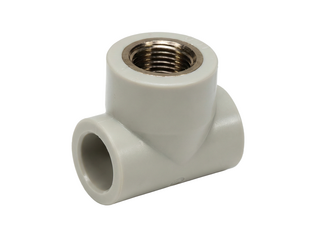 Sanitas Трійник з матрицею з латуні, різьблення внутрішнє