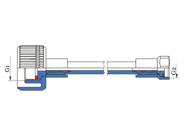 Connecting Hose For Flushing